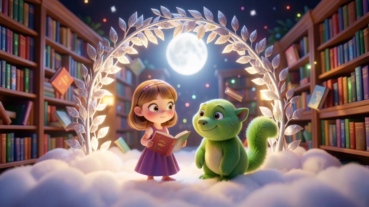 Bedtime Stories for My GF: The Moonlight Library