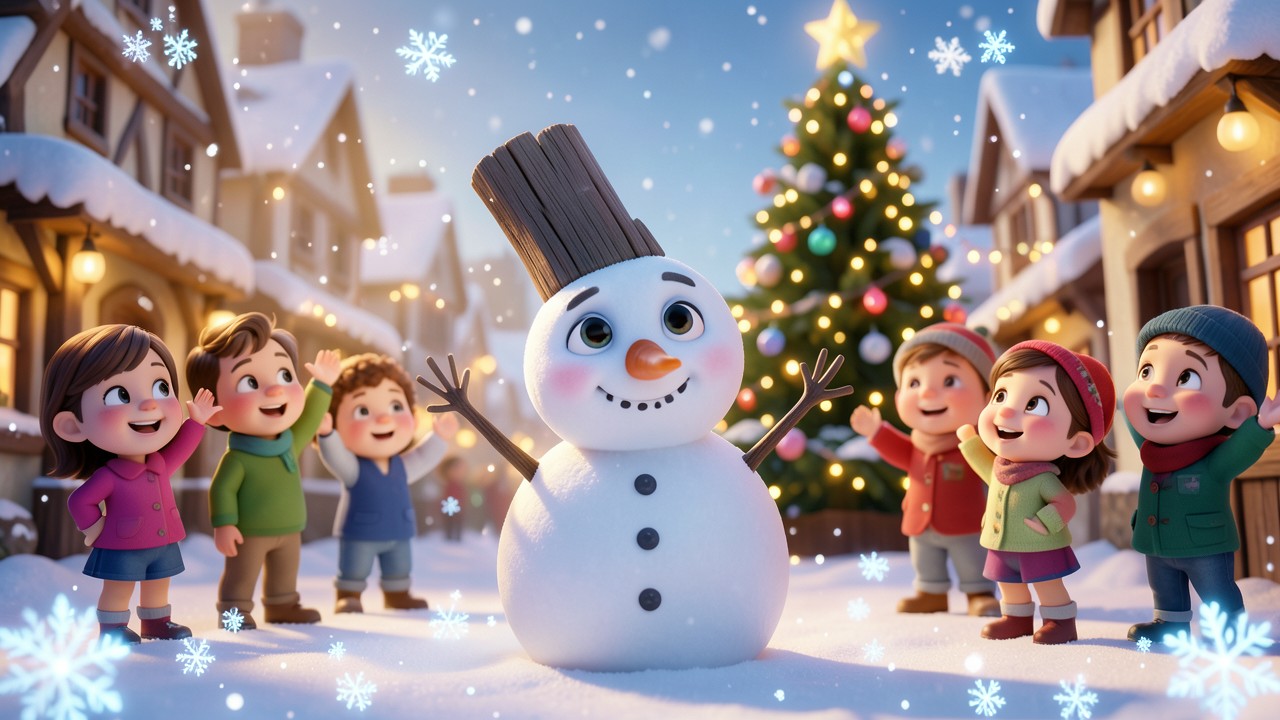 Weihnachtsgeschichten zum Vorlesen: Der Schneemann mit dem zauberhaften Herzen