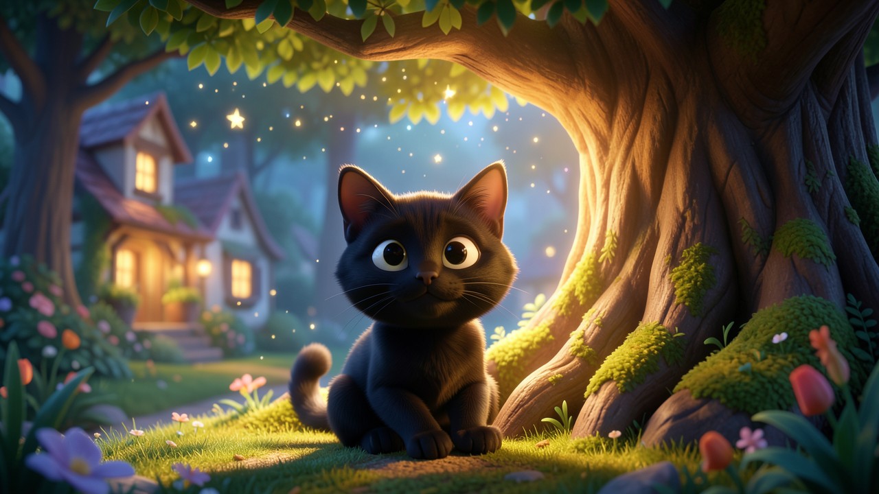 L'histoire pour enfant 10 ans du chat qui parlait aux étoiles