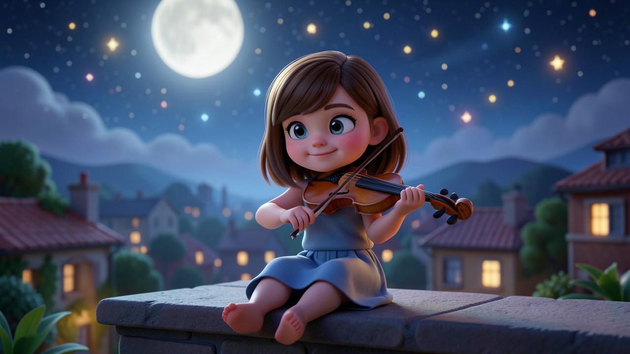 Histórias para Bebê: A Menina que Canta para as Estrelas