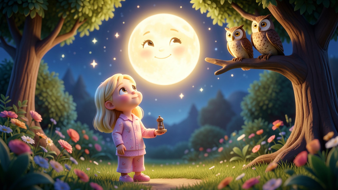 Histoire courte à lire 7 ans : La Lune qui chantait