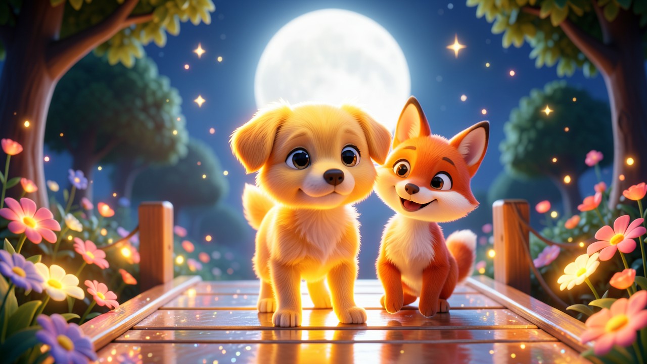 A Dog Story: The Tale of Max and the Moonlight Bridge
