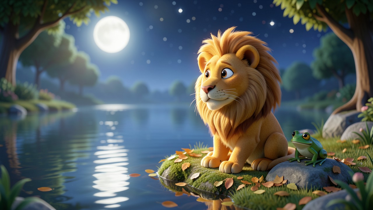 Historinha de ninar: O Leão que não Sabia Dormir
