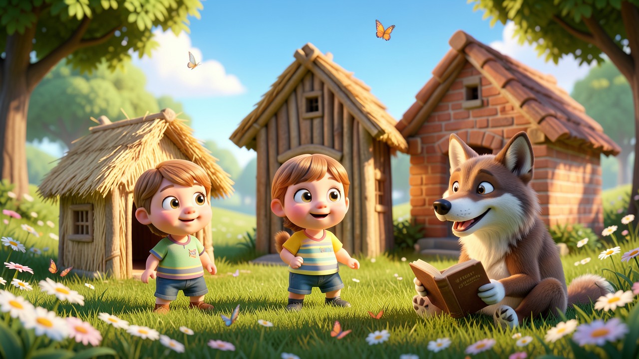 Three Little Pigs Story Images: A Warm and Whimsical Tale