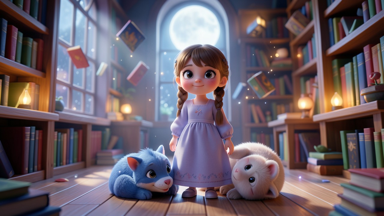 Fairytale Quotes and the Moonlit Library