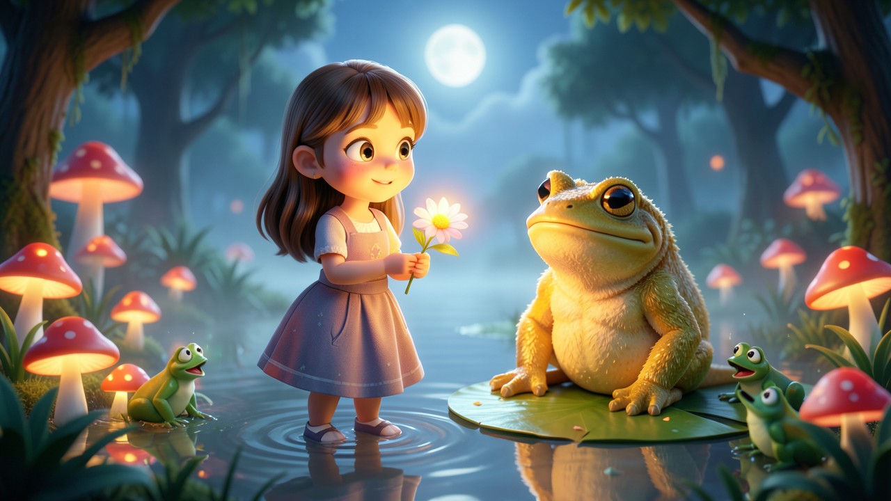 Der Froschkönig Märchen: Ein zauberhaftes Lied aus dem Moor