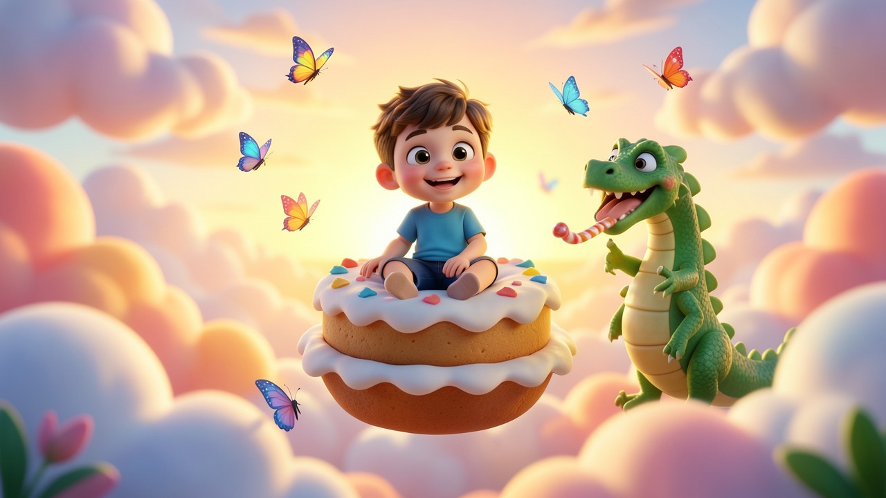 Fantasiegeschichte beispielaufsätze: Der fliegende Kuchen