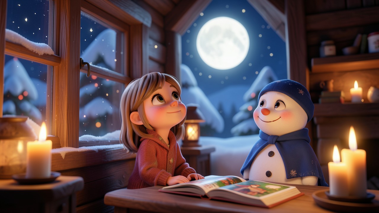 Contes de Noël: La Lune et les Chants de Noël