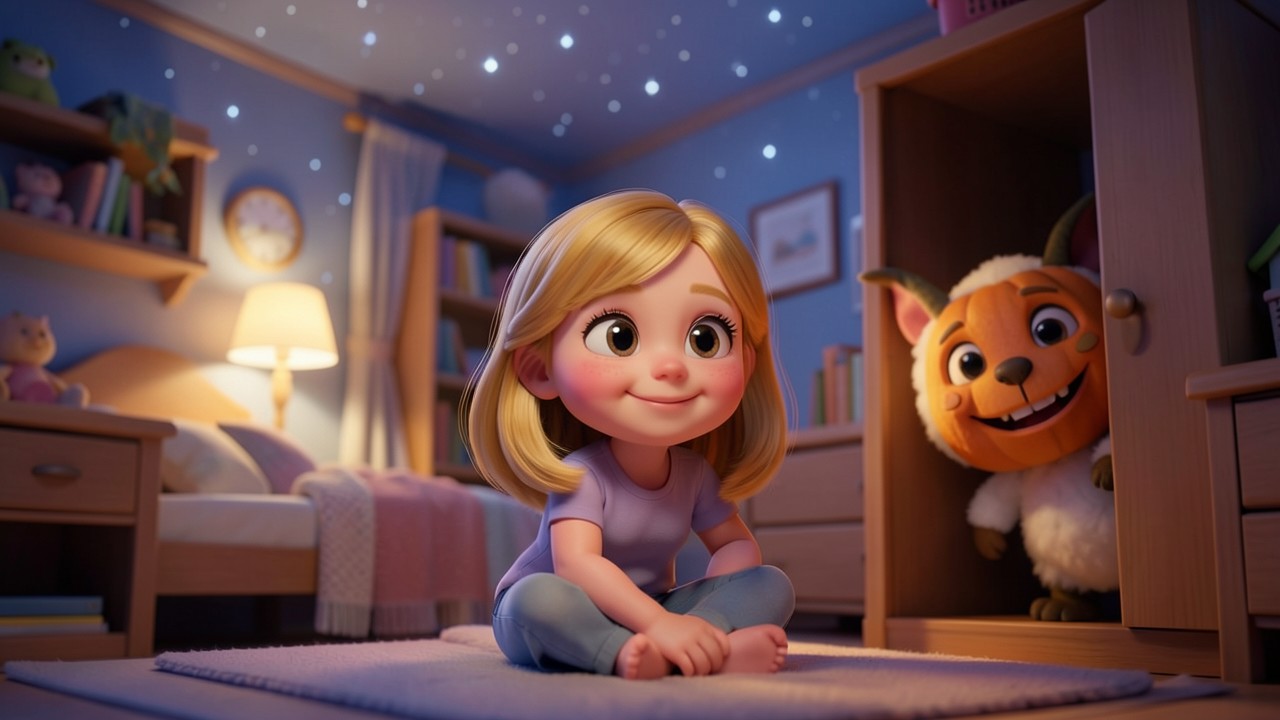 História para dormir pequena: A Menina e o Monstro do Sono