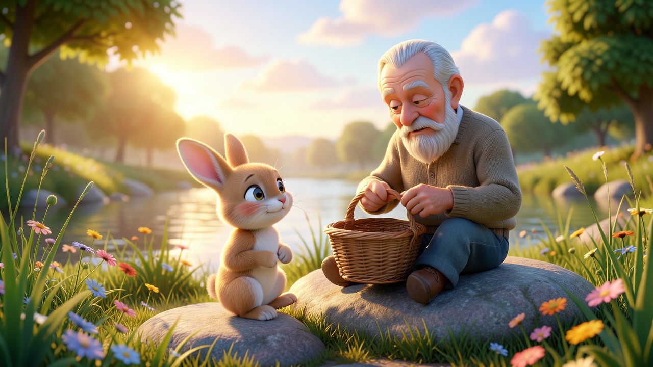 Cuentos de Jalisco para niños: El conejo y el abuelo del río