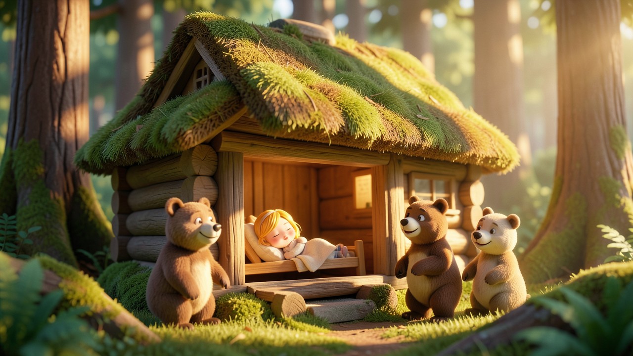 Goldilocks and the Three Bears Story with Pictures