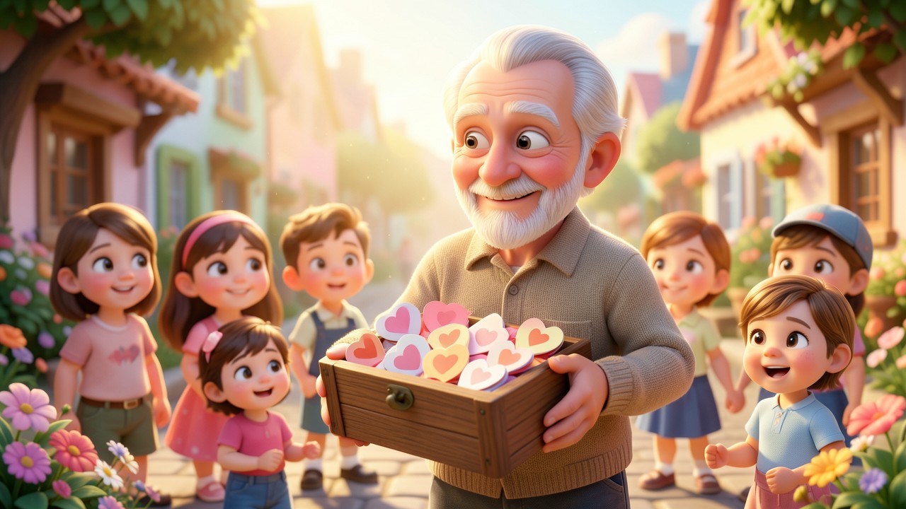 Storia di San Valentino per bambini: Il cuore di Zio Bello