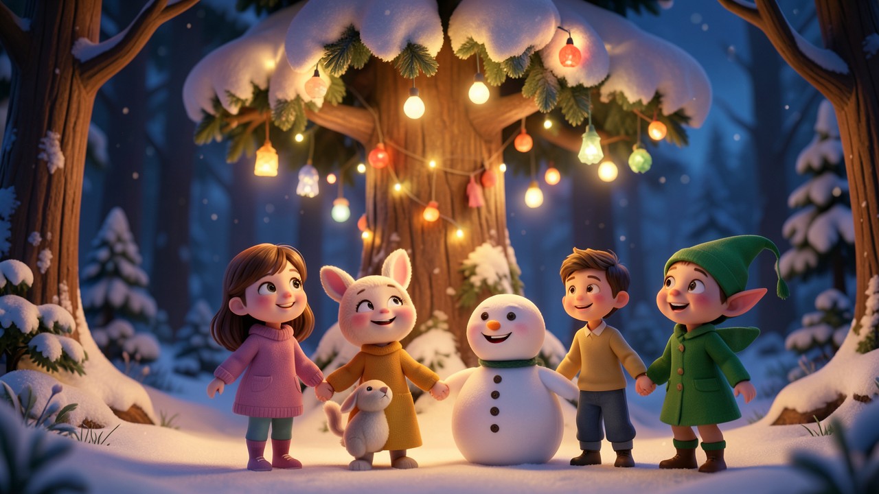 Cuentos navideños cortos para niños: La navidad del árbol olvidado
