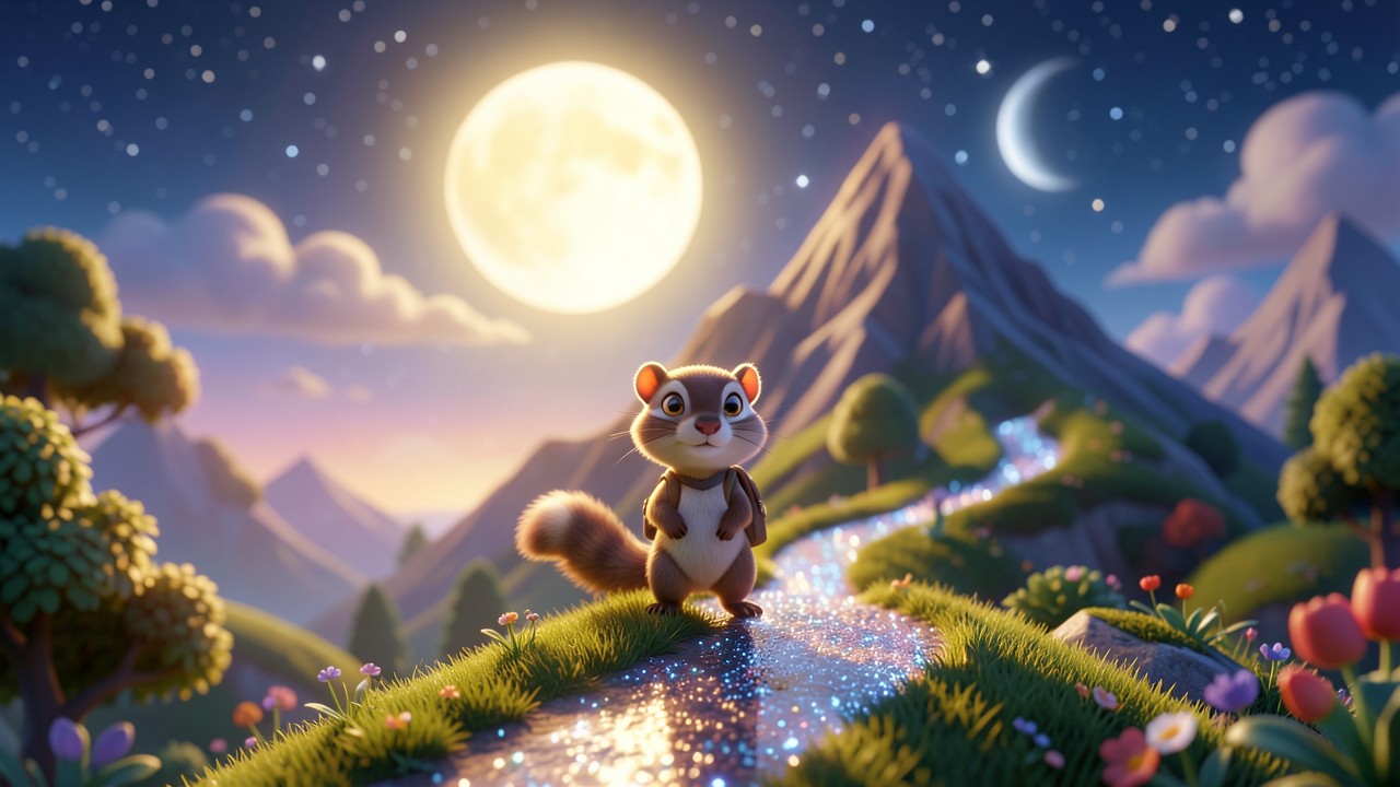 Folklore and Fables: The Tale of the Moonlit Marmot
