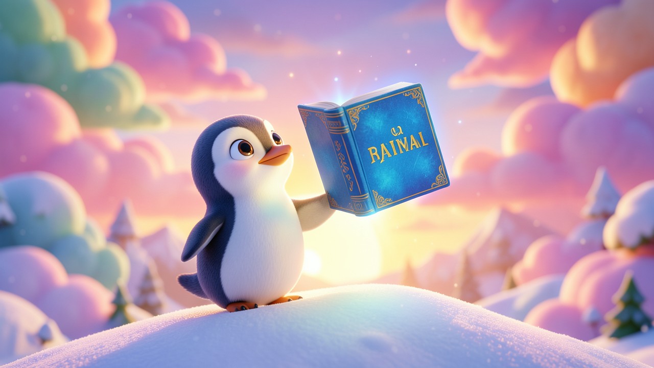 Historinha Infantil para Ler: O Pinguim que Aprendeu a Sonhar