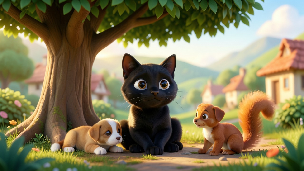 Cuentos sobre la empatía cortos para niños: El gato que escuchaba