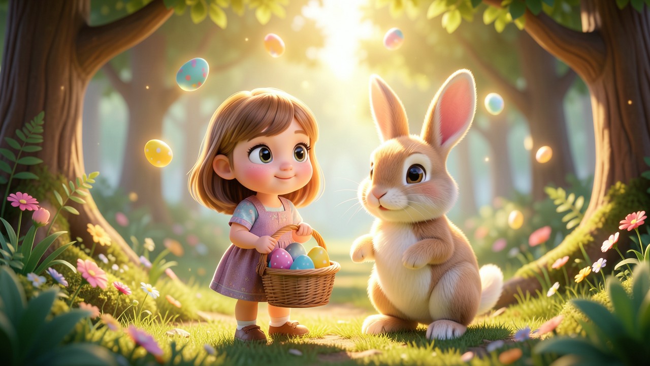 Easter Bunny Stories: The Secret of the Golden Egg