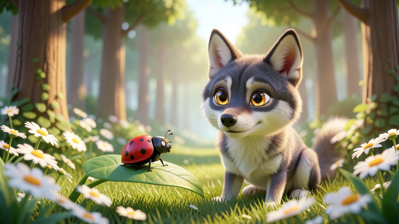 Perrault Contes: Le Petit Loup et la Coccinelle