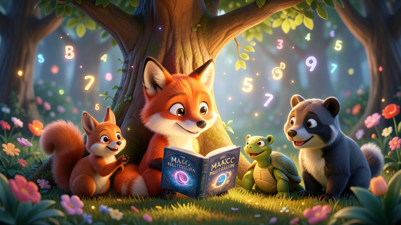 Times Tales Multiplication: The Magic of Numbers in the Forest