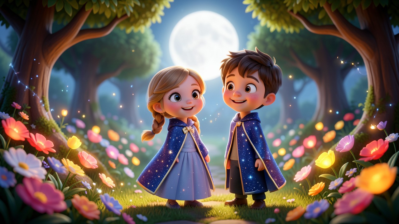 Romance Short Story: The Moonlit Garden of Whispers