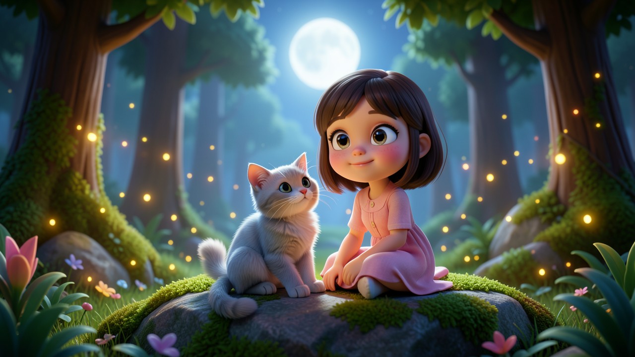 Fairy Tales with Cats: The Moonlit Whiskers of Willowmere