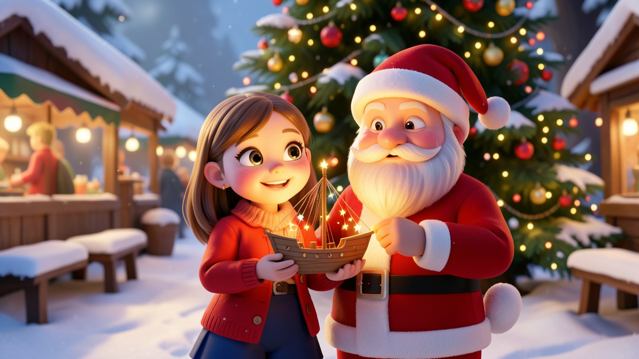 Lustige Kurzgeschichten zur Weihnachtszeit: Der Weihnachtsmann und das verlorene Geschenk