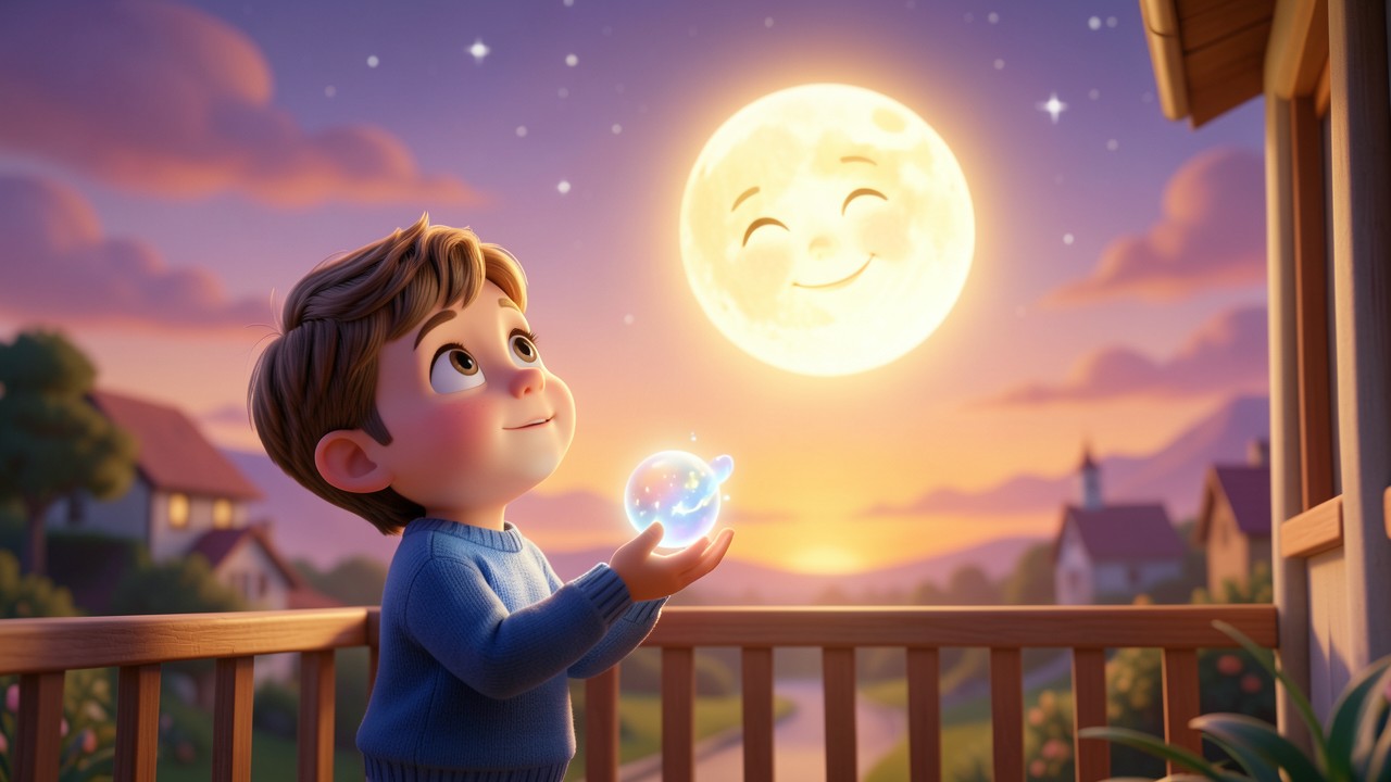 Favola per bambini da leggere: La luna che parlava ai sogni