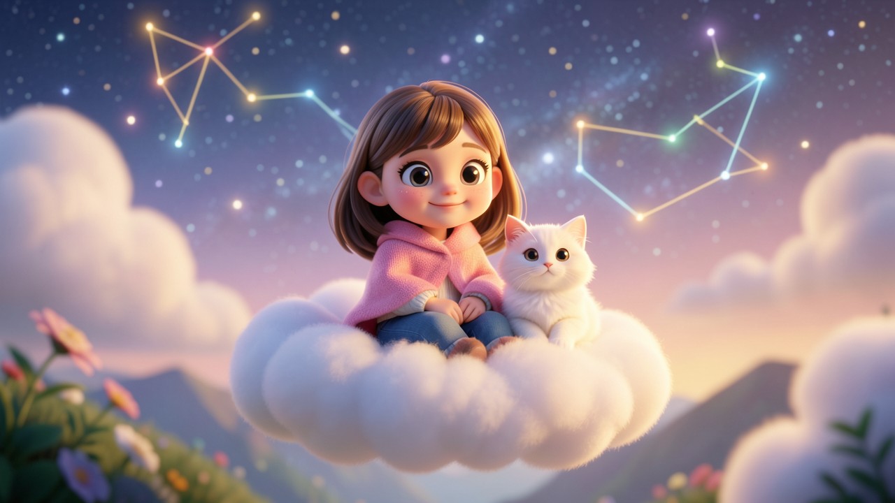 Une histoire bebe sous les étoiles