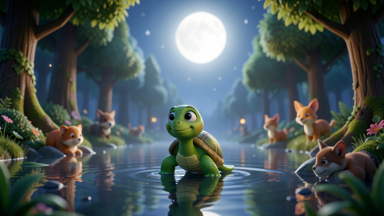 Noggin Story Time: The Clever Turtle and the Moonlight Race