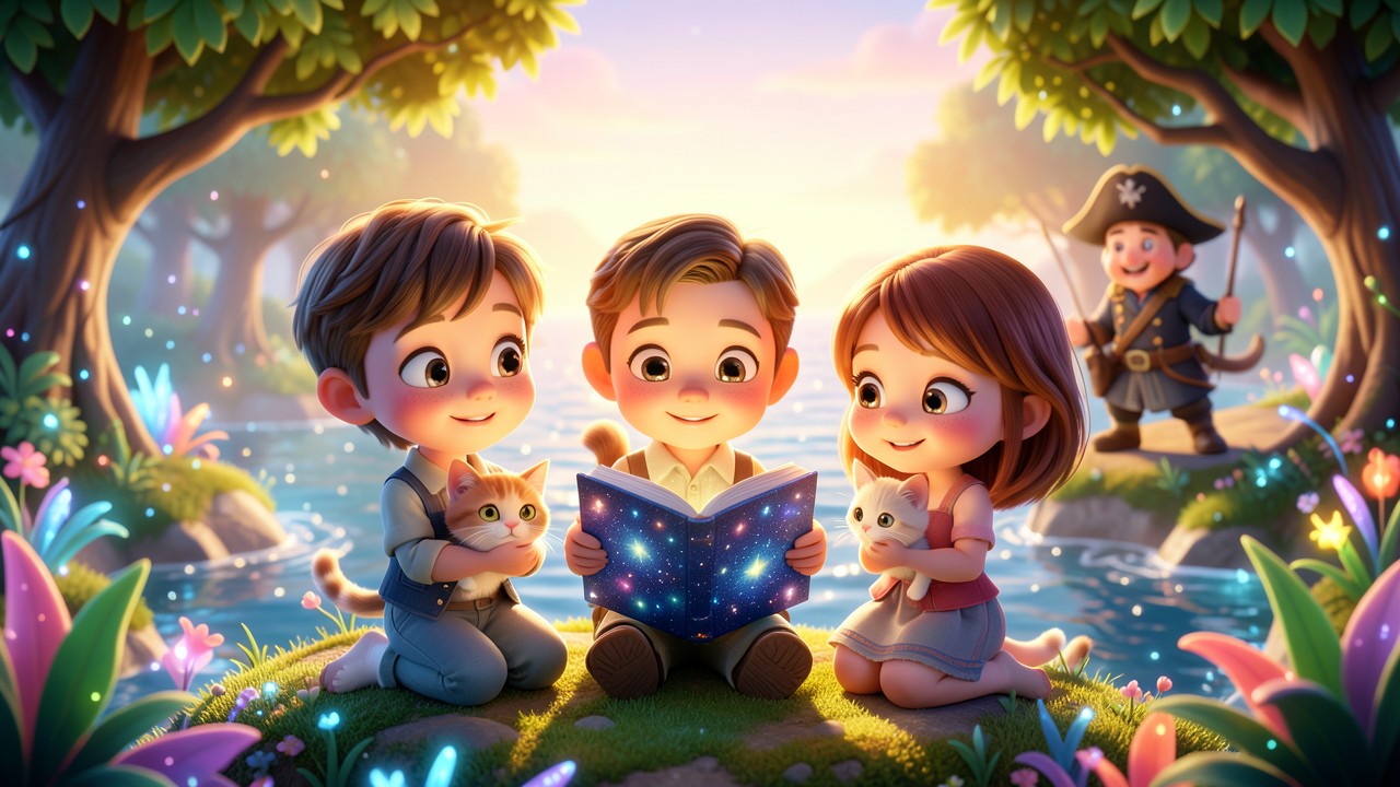 Cuentos de piratas para niños: La isla del tesoro de los sueños