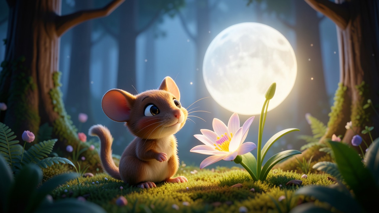 Folktale Stories: The Moonflower and the Mouse
