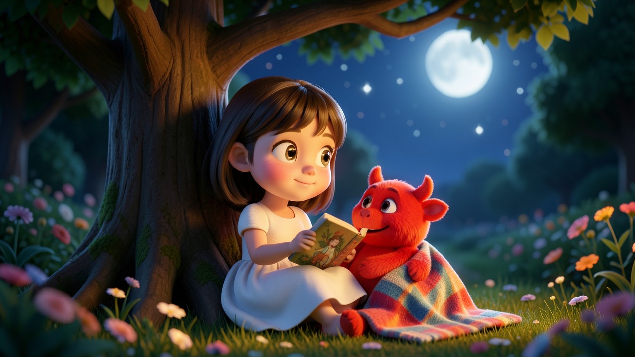 História pra dormir curta: A Menina e o Monstro do Ceia