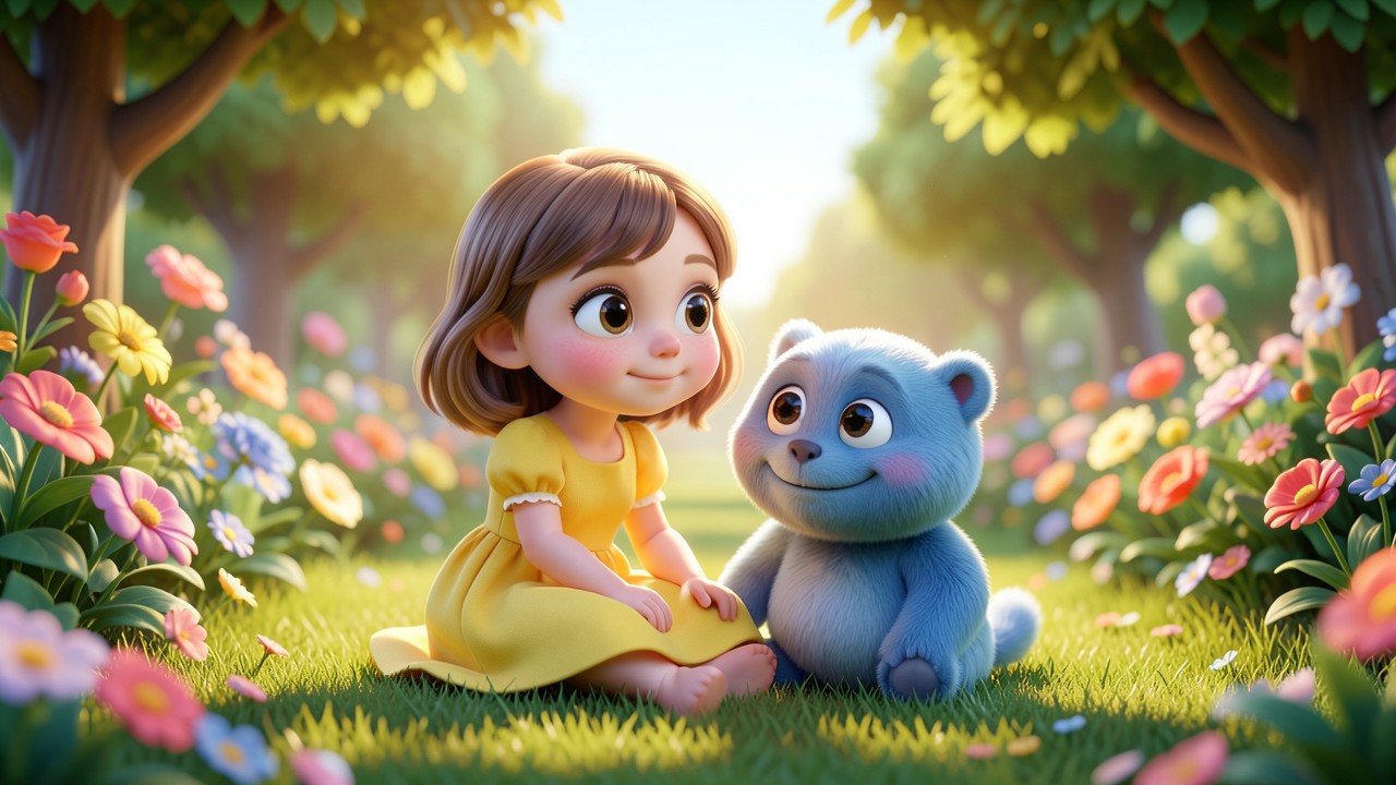 Histórias para Ler: A Menina e o Bicho-Papão do Jardim
