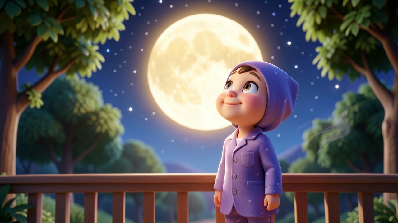 Leggere favole della buonanotte: La luna e il cuore perduto