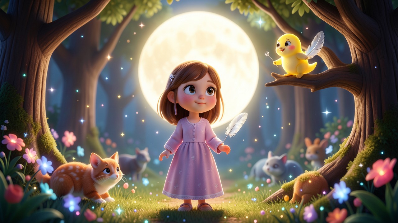 Classic Stories for Kids: The Moonlit Melody of Willowbrook