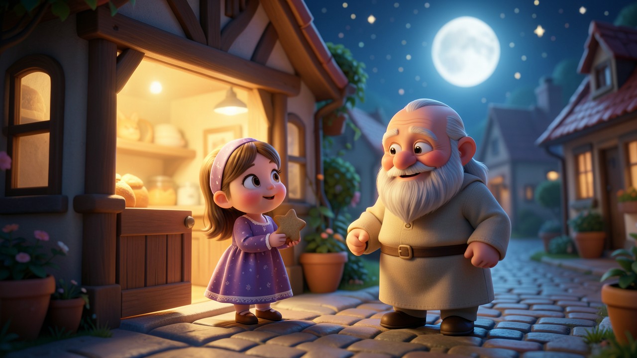 Bed Time Stories for Kids: The Moonlight Baker