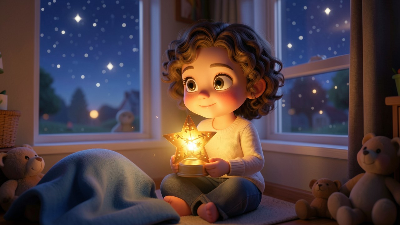 Gute Nacht Geschichte 7 Jahre: Das Geheimnis der Sternenlampe
