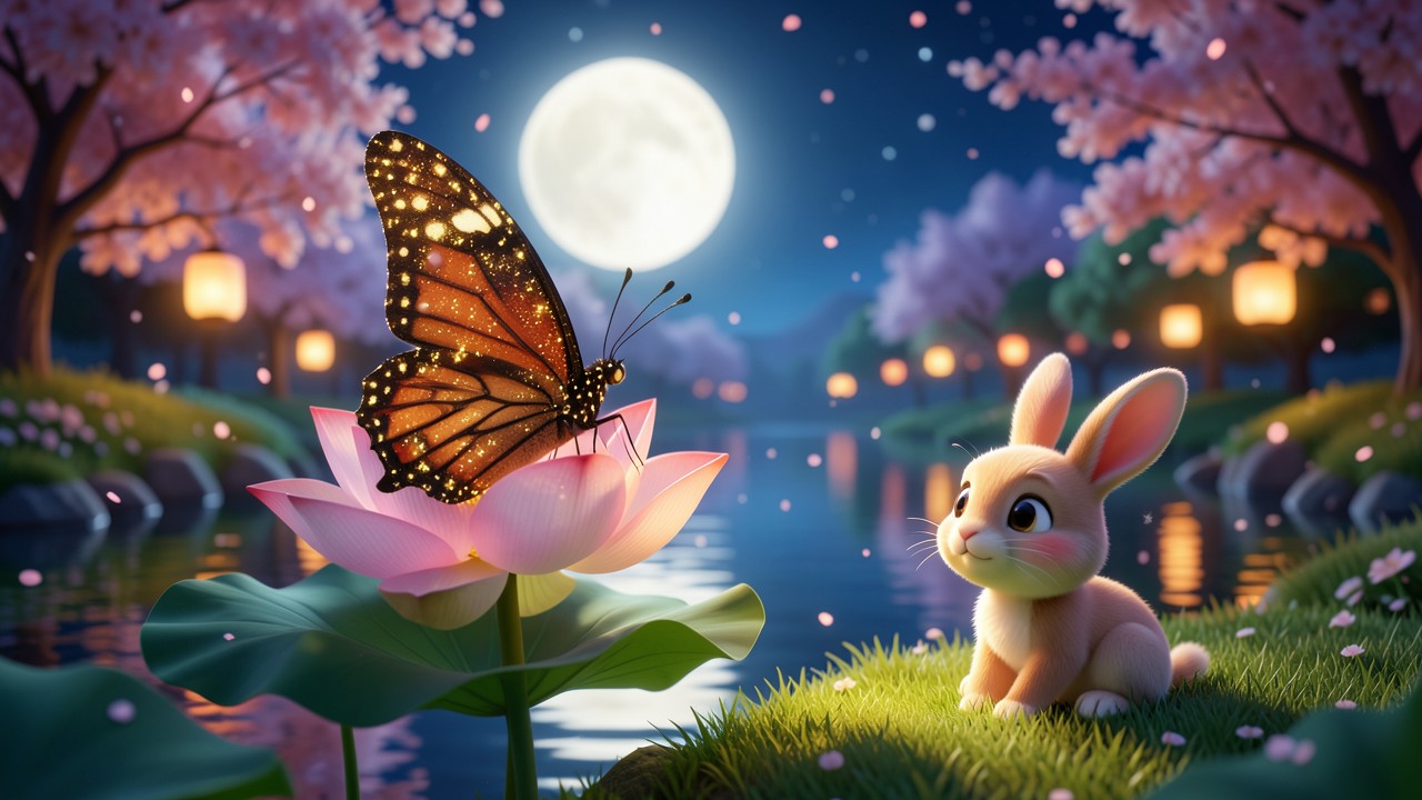 Contos de fadas japoneses: A Borboleta da Lua e o Coelho Sonhador