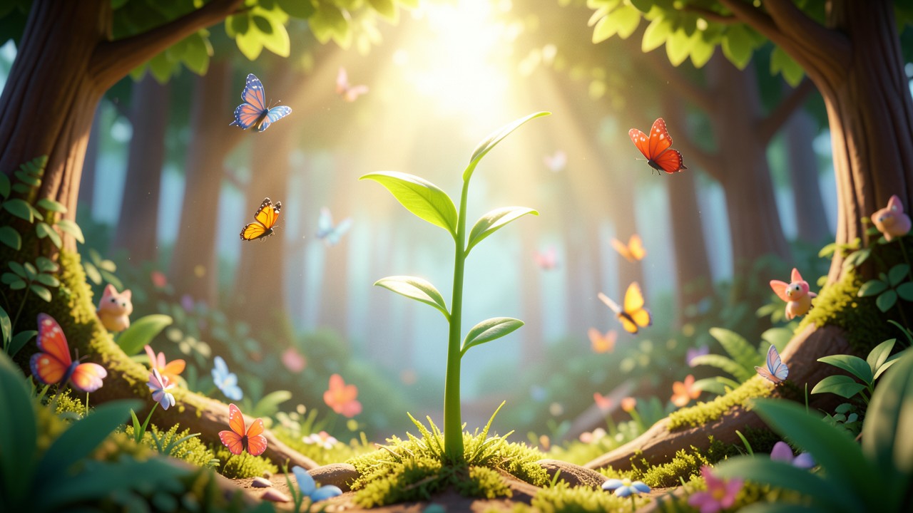 Motivational Stories for Childrens: The Little Seed Who Reached the Sky