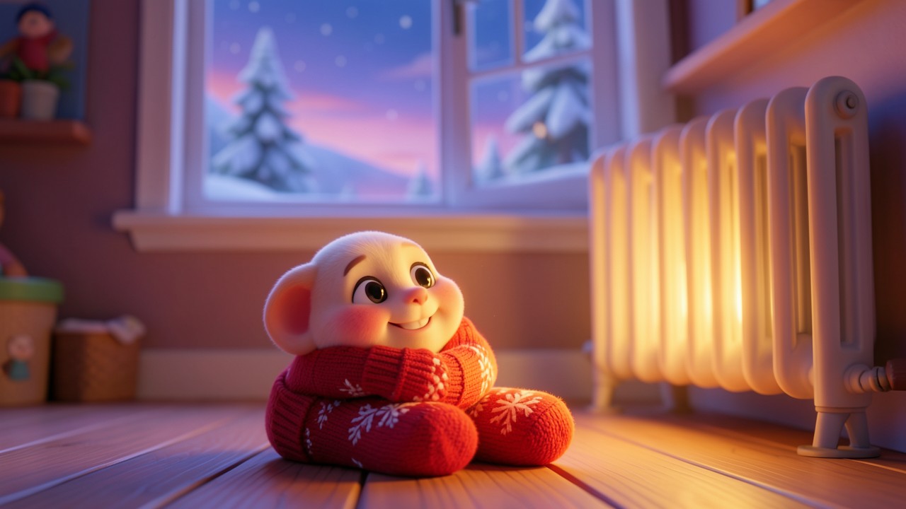 Histoire d'hiver pour maternelle : La Petite Chaussette Perdue