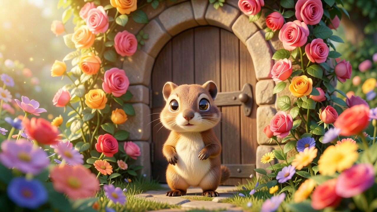 Histoire pour enfant à lire : La Petite Marmotte et le Rêve de Printemps