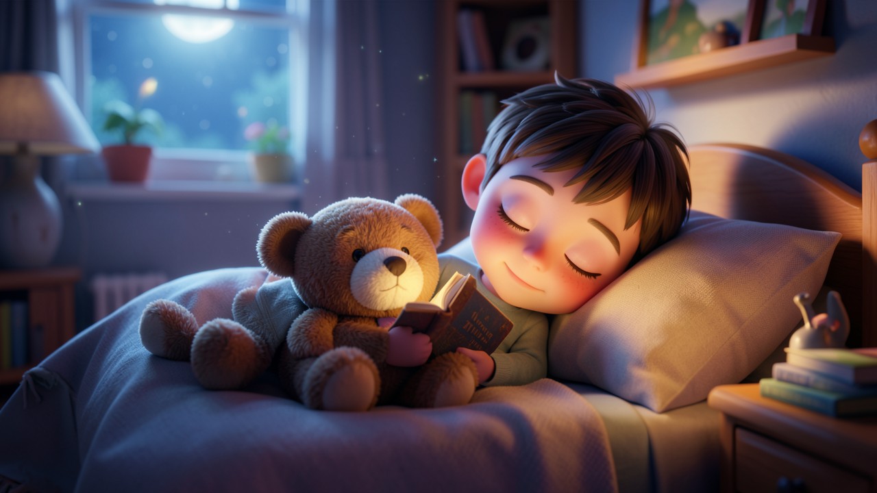História Infantil para Dormir Curtas: O Segredo do Ursinho de Pelúcia