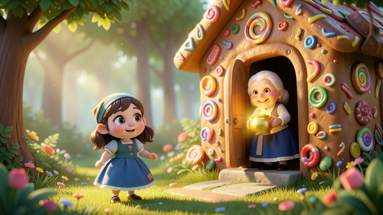 Historinha Joãozinho e Maria: A Panela de Ouro