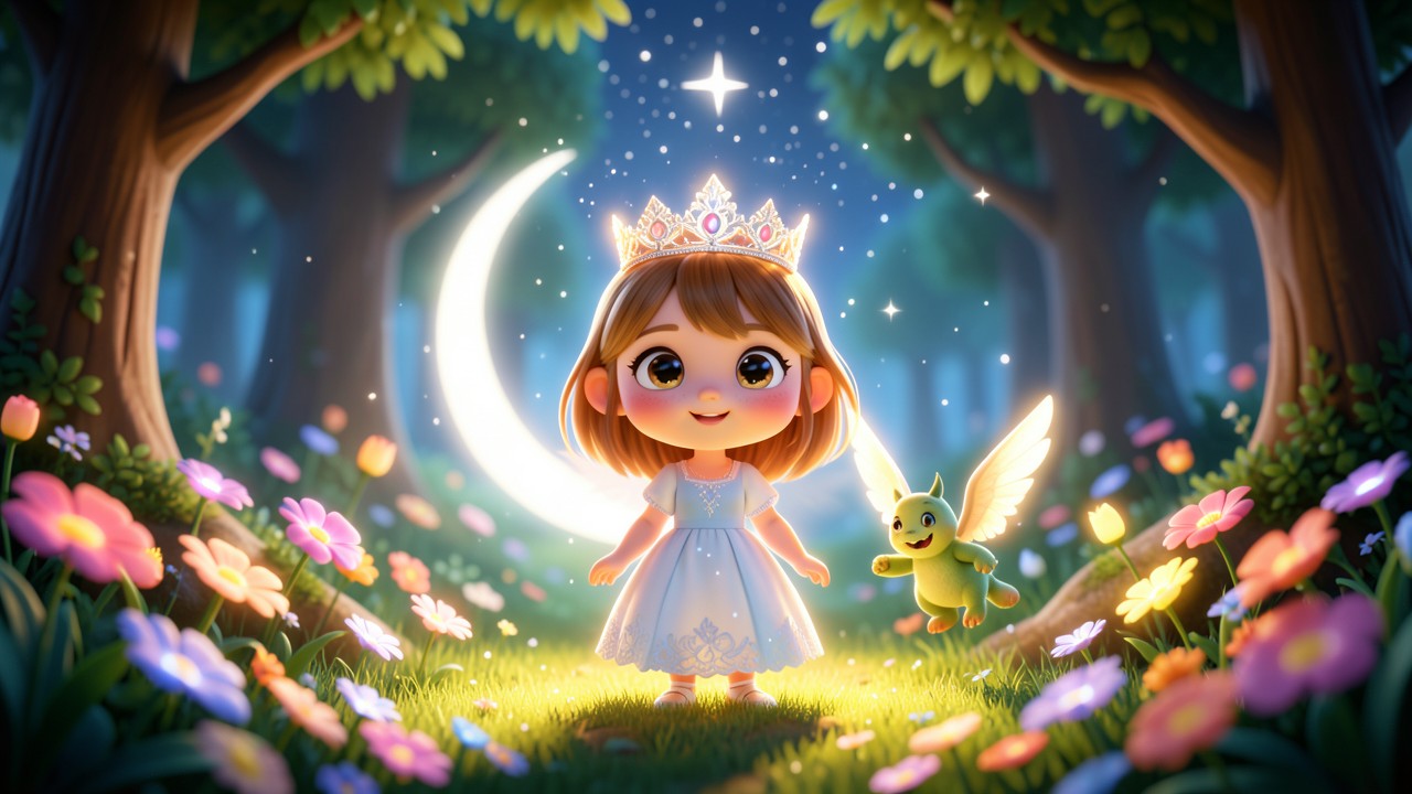 Fairy Tale in Spanish: The Moonlight Lullaby