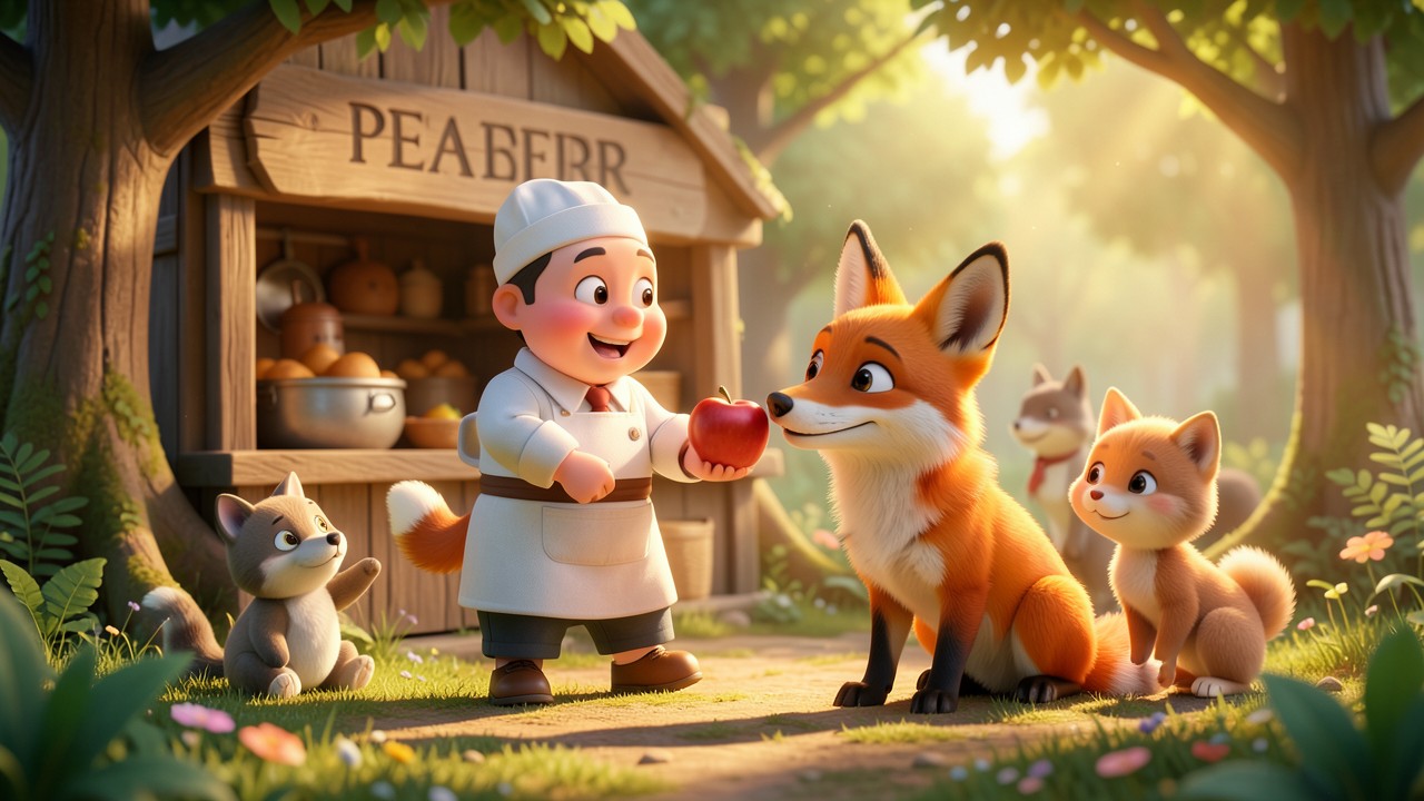 Fairy Tales Written by Charles Perrault: The Honest Baker’s Apple