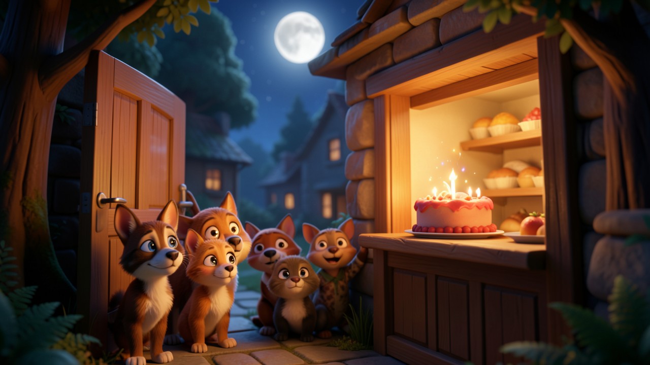Common Folk Tales: The Baker’s Moonlight Mistake