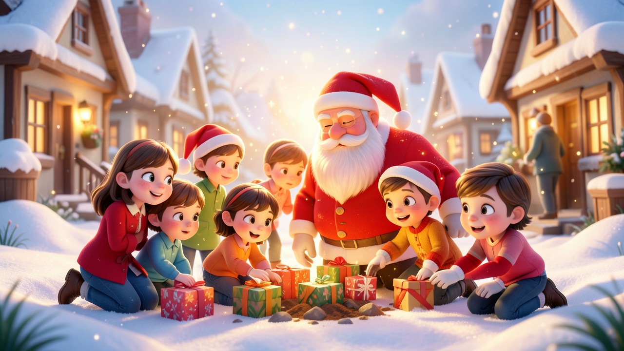 Favola di Babbo Natale per Bambini: La Notte dei Regali Perduti