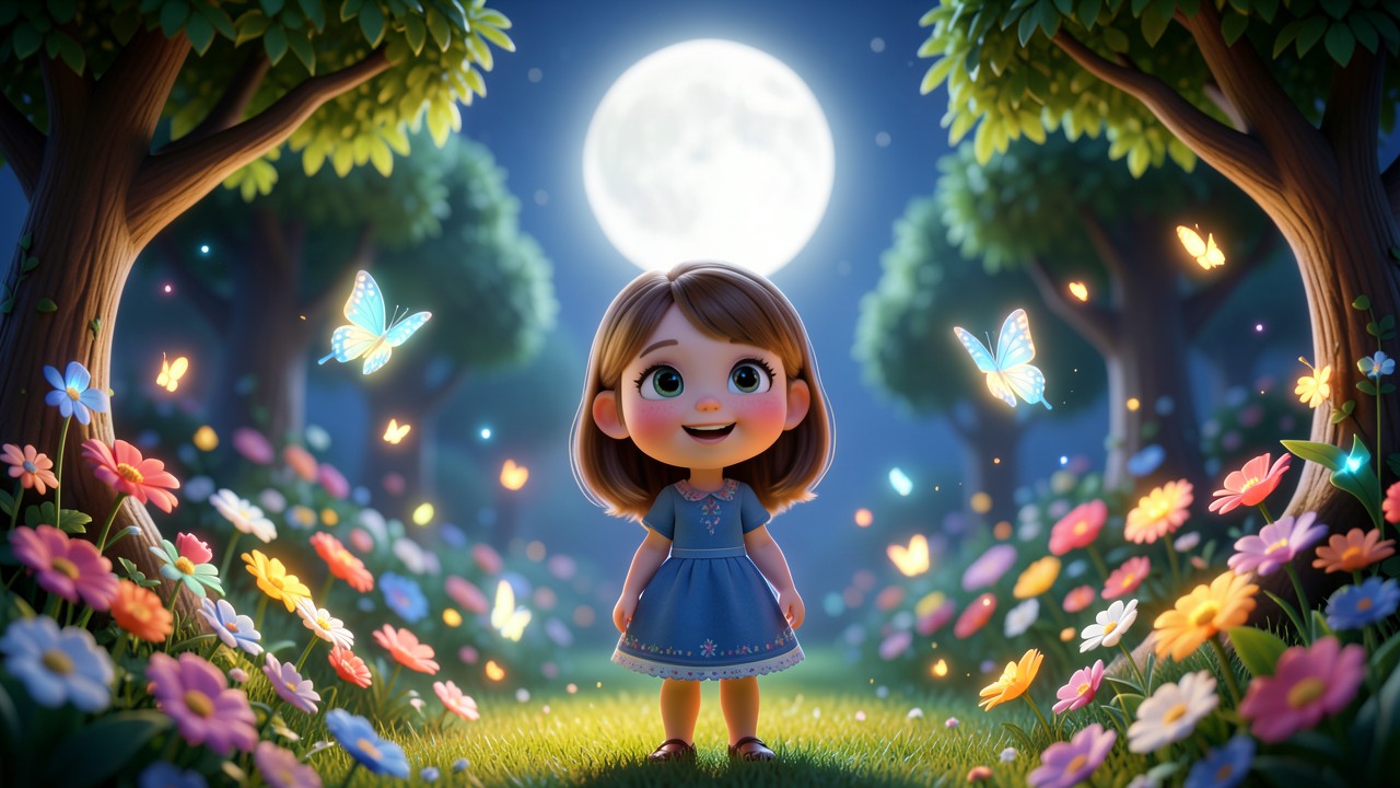 The Fairy Tale of the Moonlit Garden