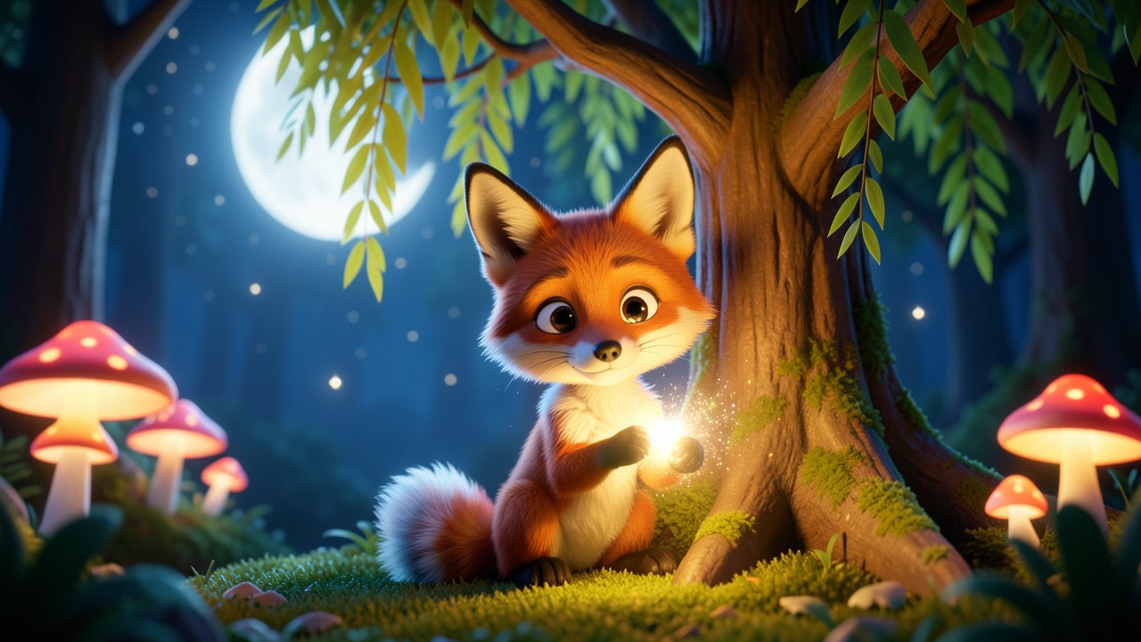 Fables and Fairy Tales: The Moonbeam and the Willow Tree