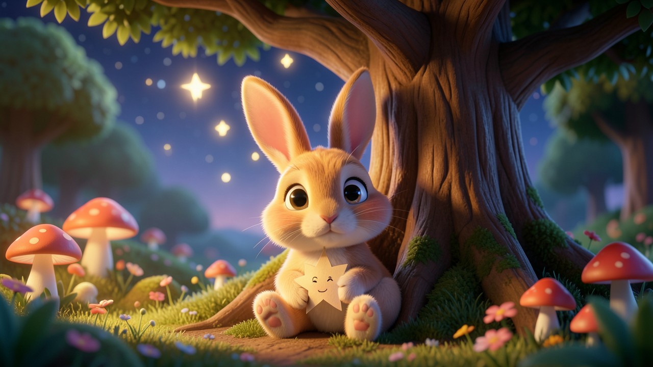 Histórias Infantil para Dormir: O Coelho que Sonhava com Estrelas